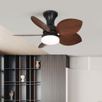 Florence Vintage Wood Ceiling Fan Light