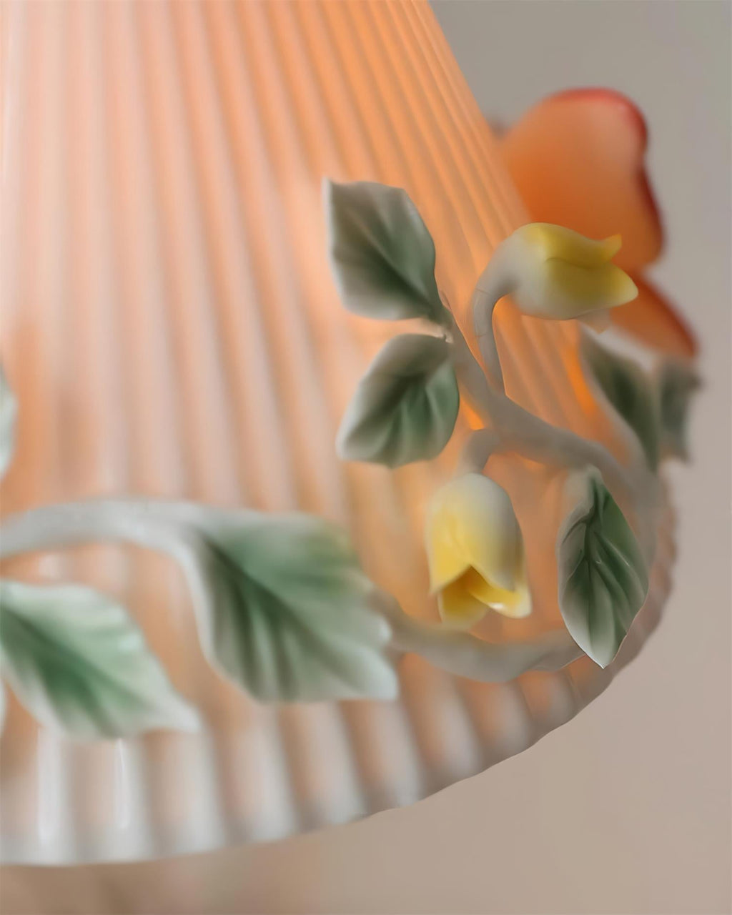 Florynna Pendant Lamp Pleated Blossom Elegance