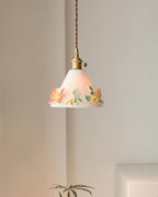 Florynna Pendant Lamp Pleated Blossom Elegance