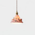 Florynna Pendant Lamp Pleated Blossom Elegance