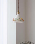 Florynna Pendant Lamp Pleated Blossom Elegance