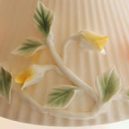 Florynna Wall Lamp Pleated Floral Butterfly