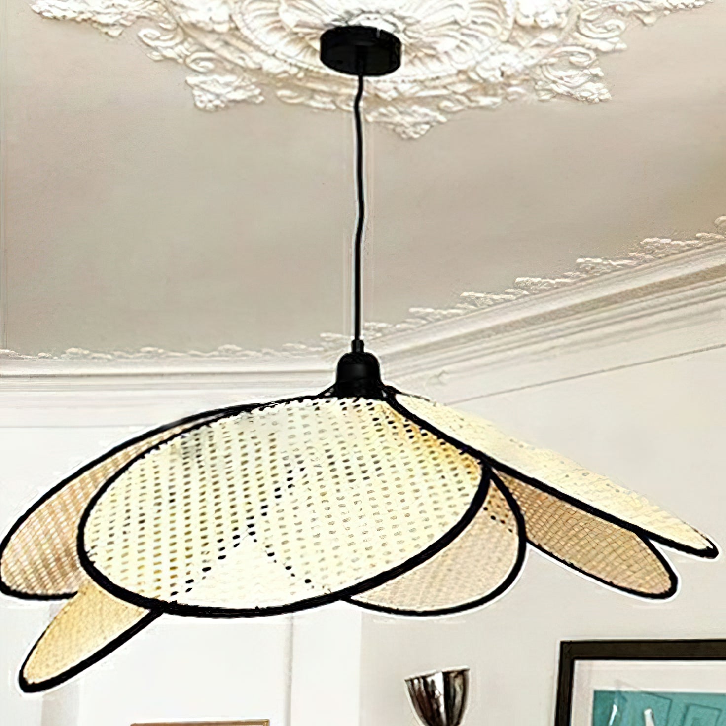 Ulrinel Premium Nordic Hand-woven Bamboo Chandelier