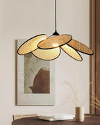 Flow Rattan Pendant Lamp Handwoven Organic