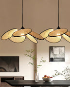Flow Rattan Pendant Lamp Handwoven Organic