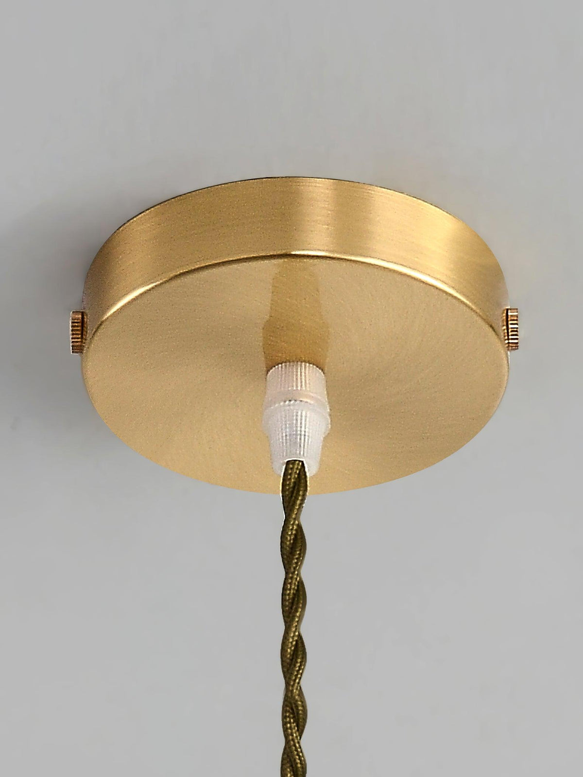 Utalira Art Flower Petal Swag Brass Glass Pendant Light