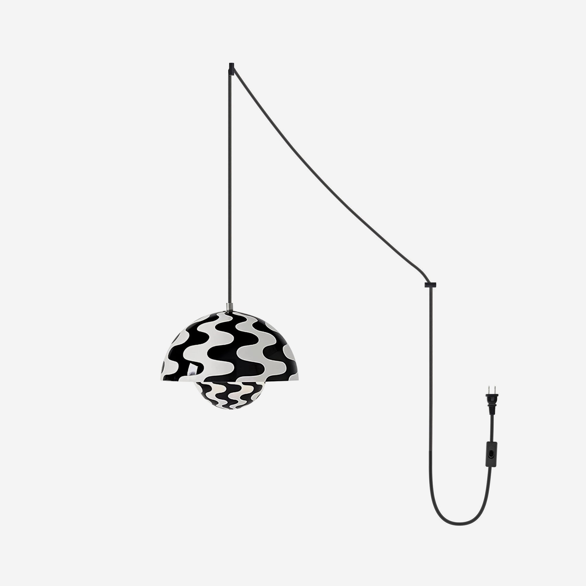 Flowerpot Plug In Pendant Lamp - image 1