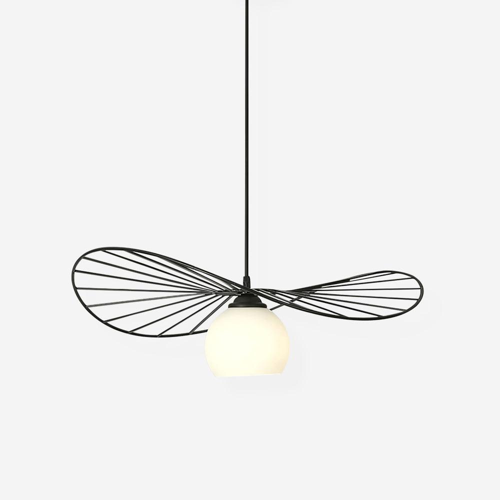 Fluora Hat Pendant Lamp Wire Sculptural