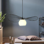 Fluora Hat Pendant Lamp Wire Sculptural