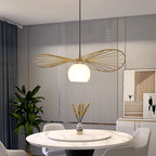 Fluora Hat Pendant Lamp Wire Sculptural