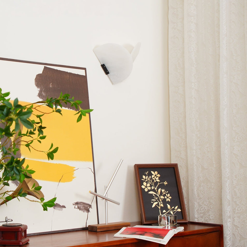 Cevelaris Heart Alabaster Wall Light