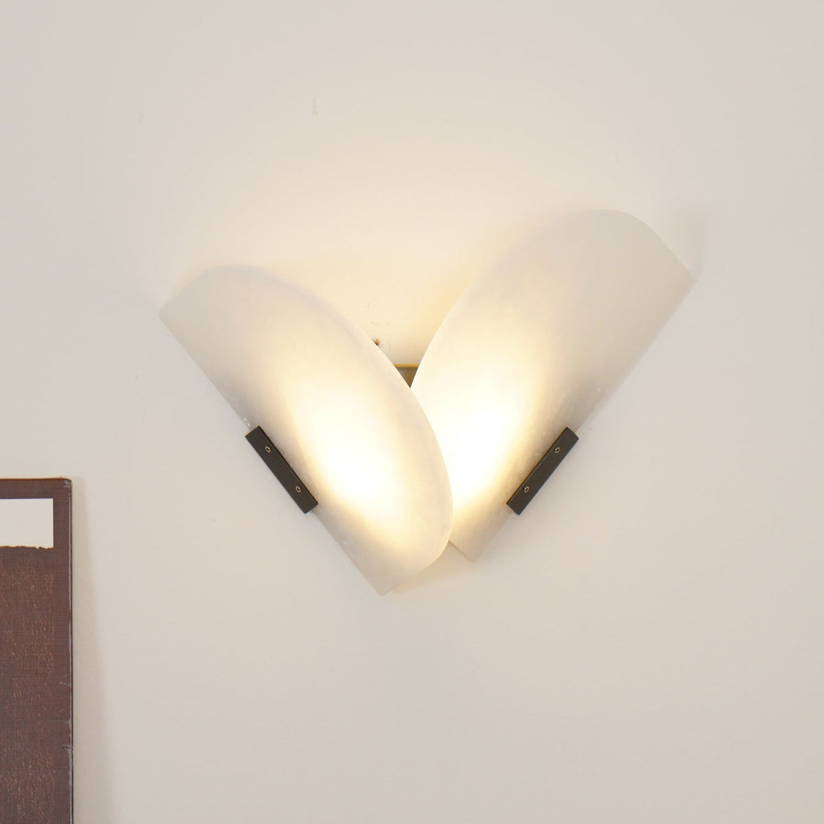 Cevelaris Heart Alabaster Wall Light