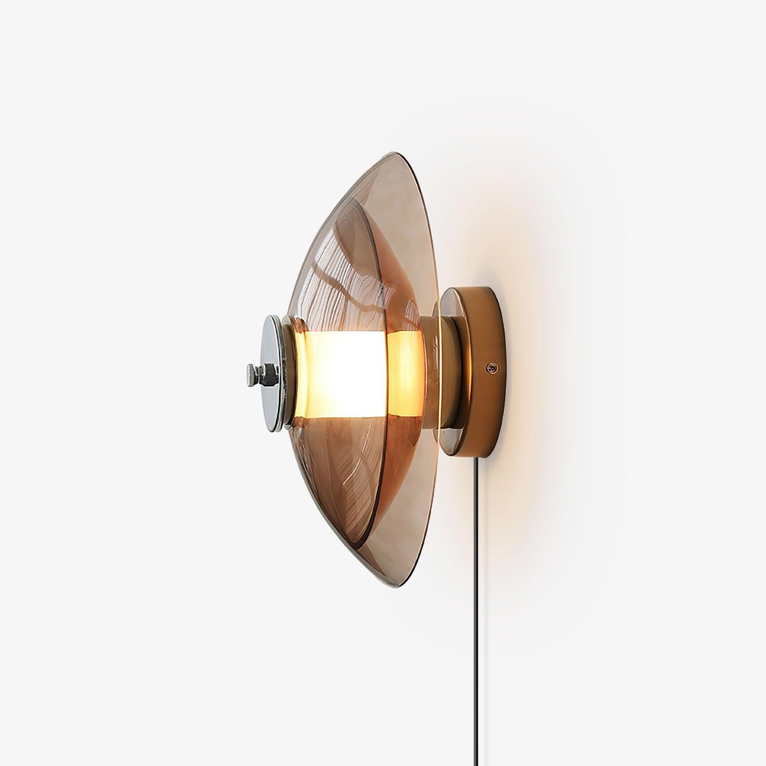 Cocarir Nordic Art Flying Saucer Plug-in Wall Light