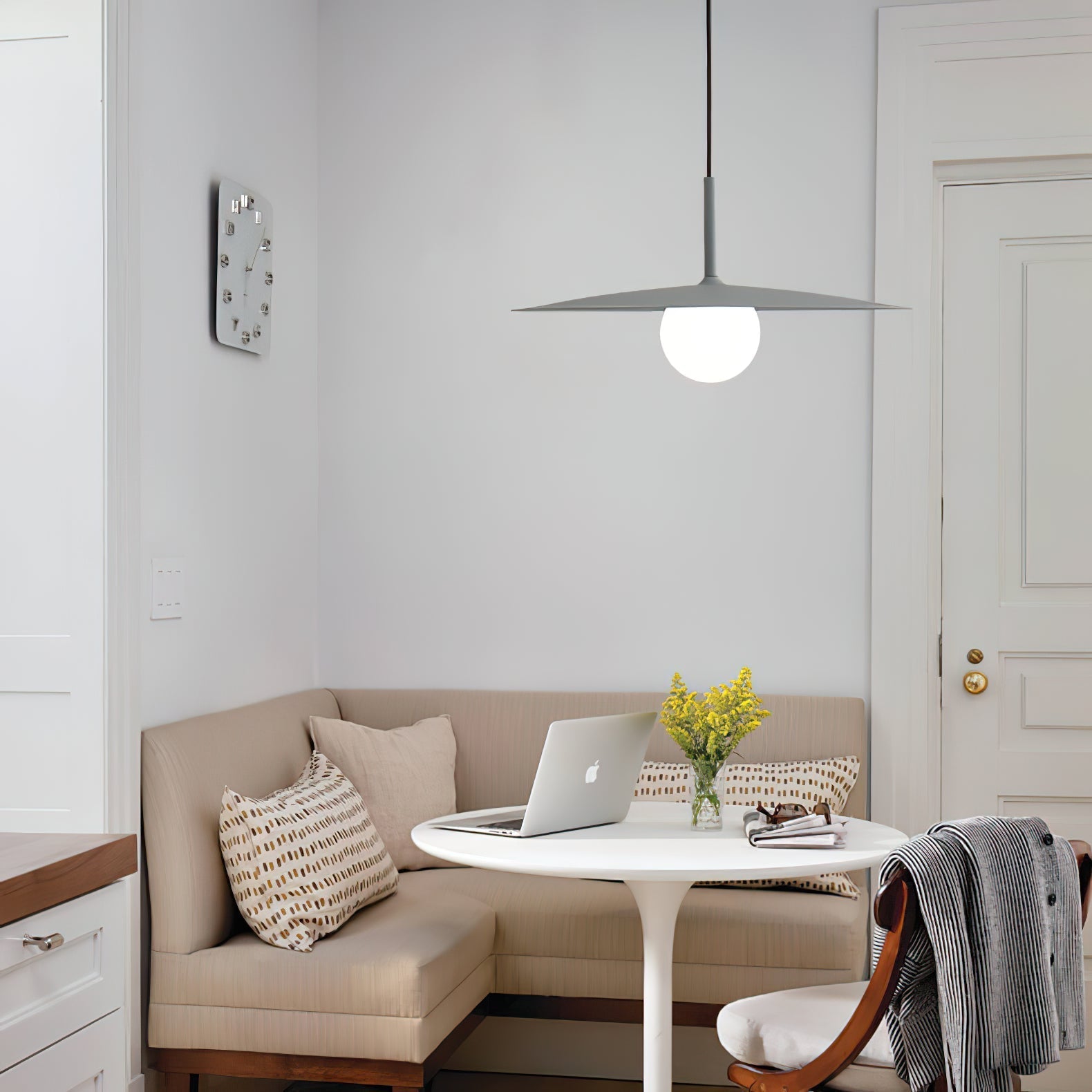 Lustra Pendant Lamp Plate Shade for Living Room