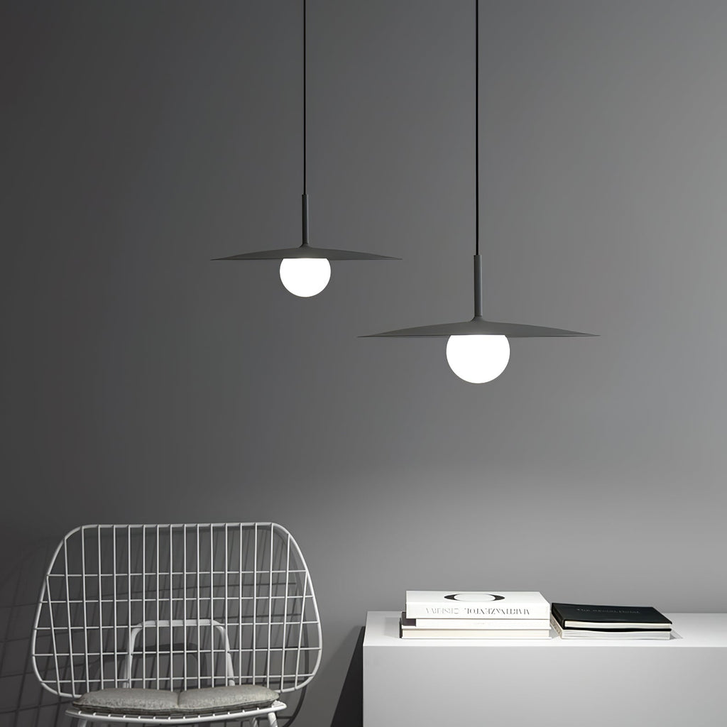 Lustra Pendant Lamp Plate Shade for Living Room