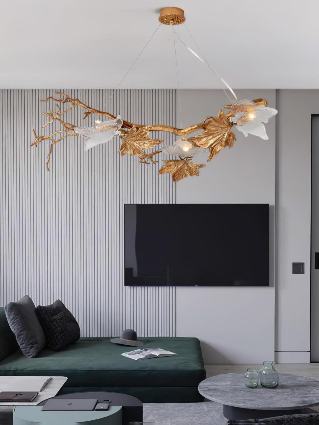 Abigail Luxury Glass Pendant Light
