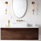 Kristy Glass Indoor Wall Lamp Farmhouse