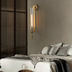 Kristy Glass Indoor Wall Lamp Farmhouse