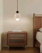 Ritta Travertine Ripple Pendant Light