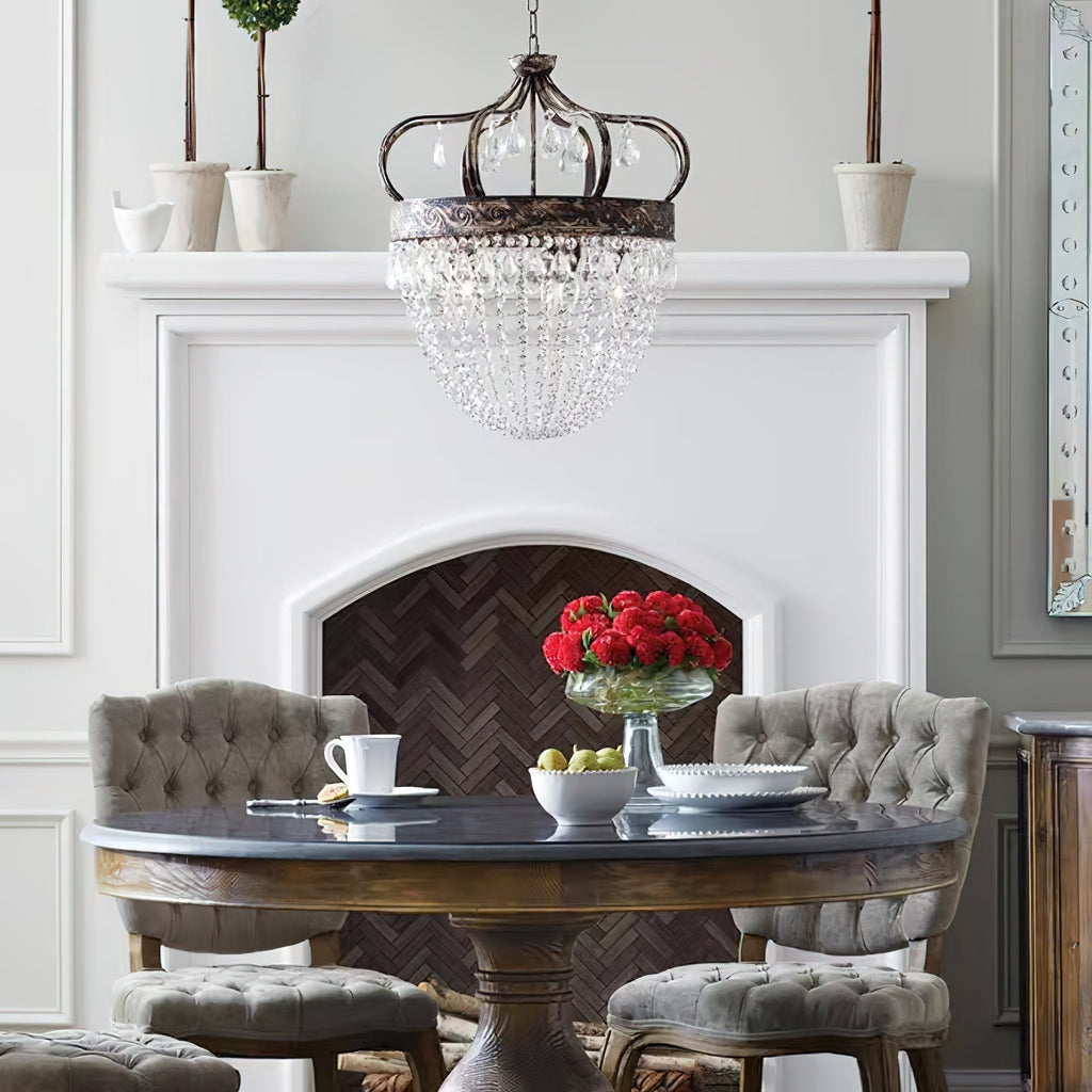 Regalia Crystal Crown Chandelier