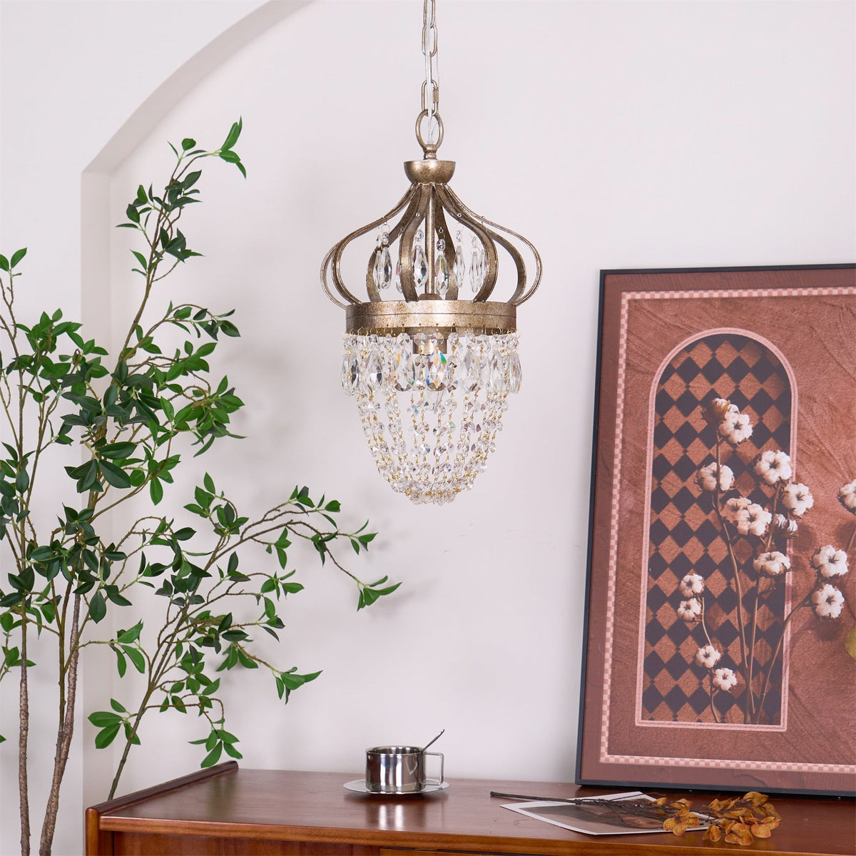 Regalia Crystal Crown Chandelier