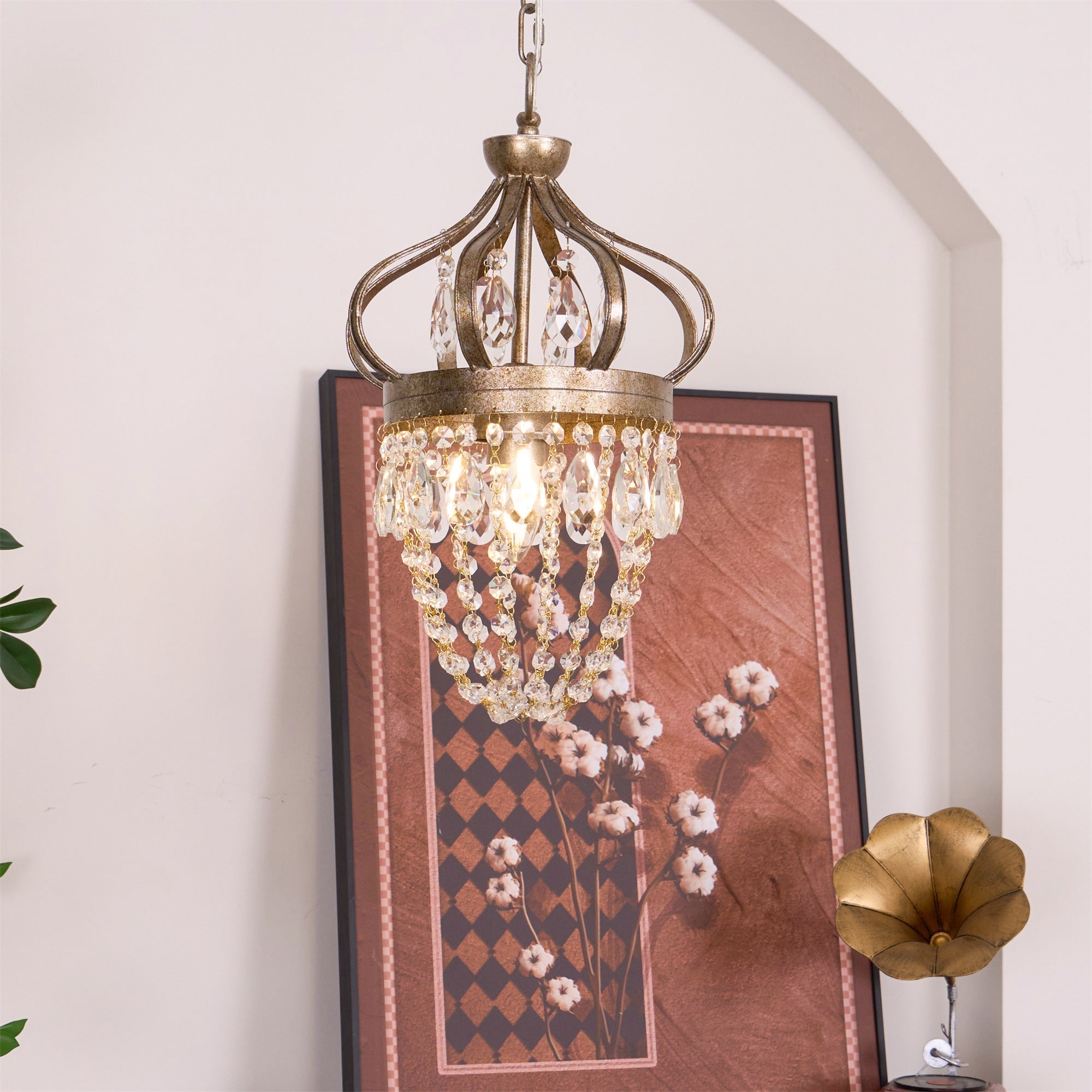 Regalia Crystal Crown Chandelier