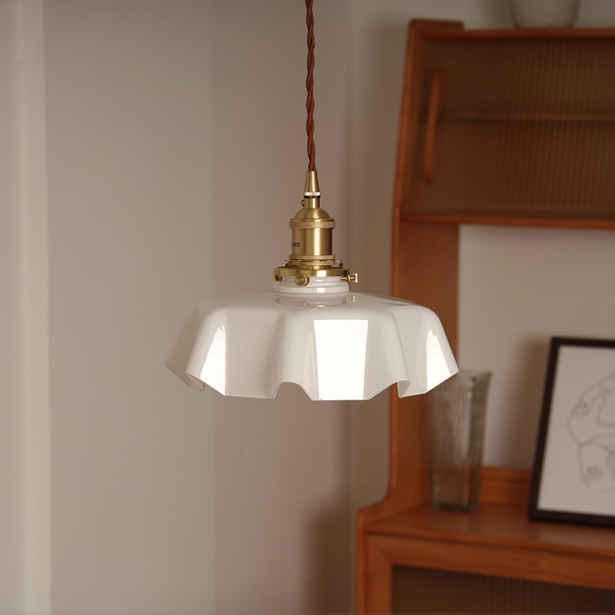 Lustra Pendant Light French Flower for Dining Room