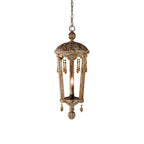 Nylire Individual Creativity Woodcarving Lantern Pendant Lamp
