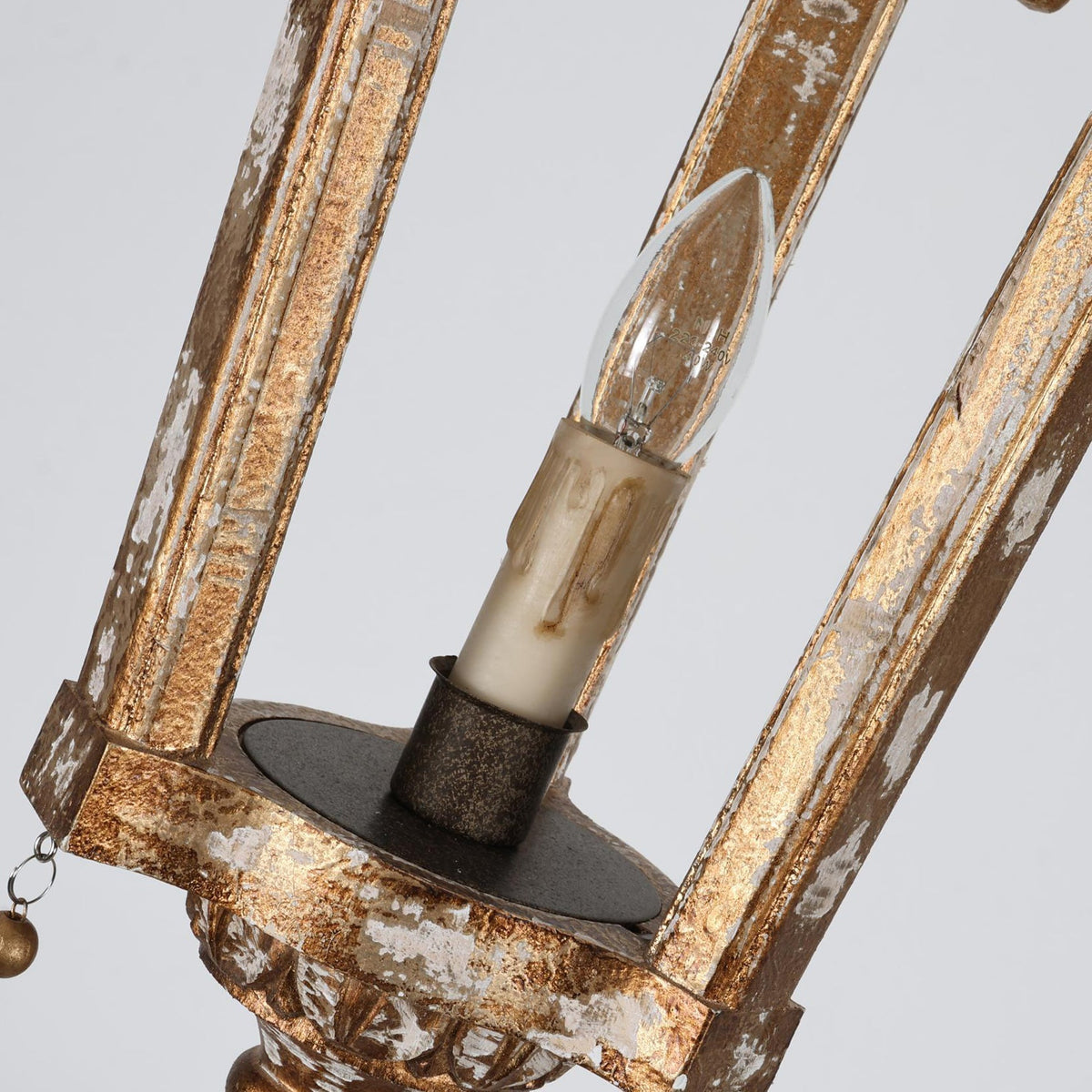 Nylire Individual Creativity Woodcarving Lantern Pendant Lamp