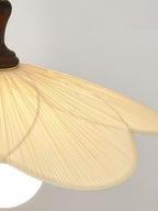 Froselia Modern Glass Wood Pendant Lamp
