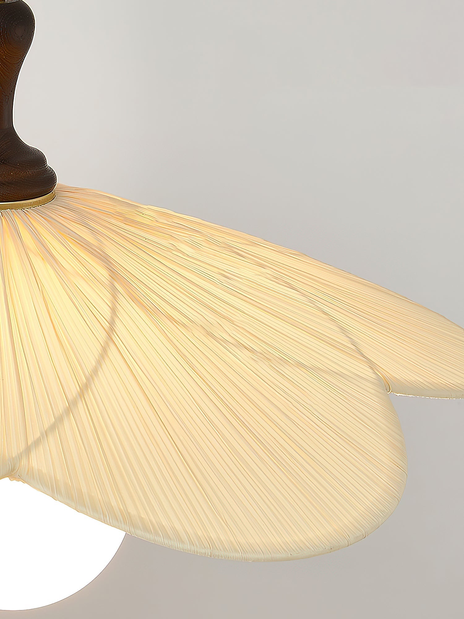 Froselia Modern Glass Wood Pendant Lamp