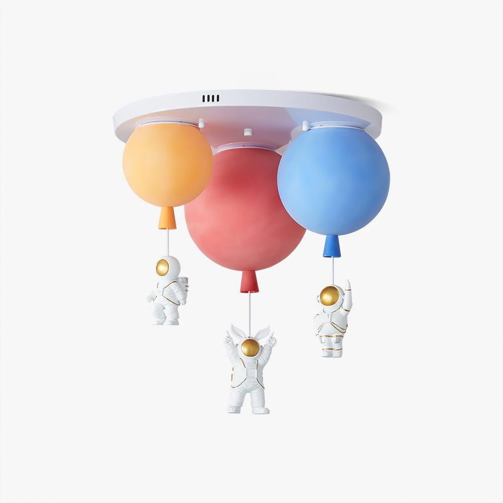 Izorora Frosted Balloon Combination Ceiling Lamp