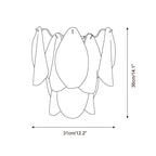 Opheli Petal Glass Wall Lamp