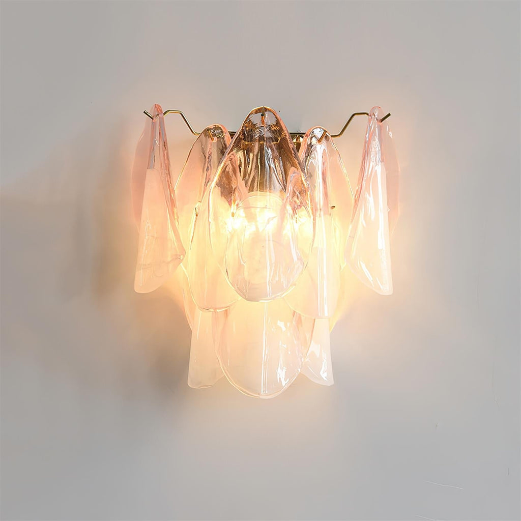 Opheli Petal Glass Wall Lamp