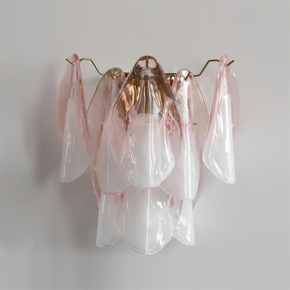 Opheli Petal Glass Wall Lamp