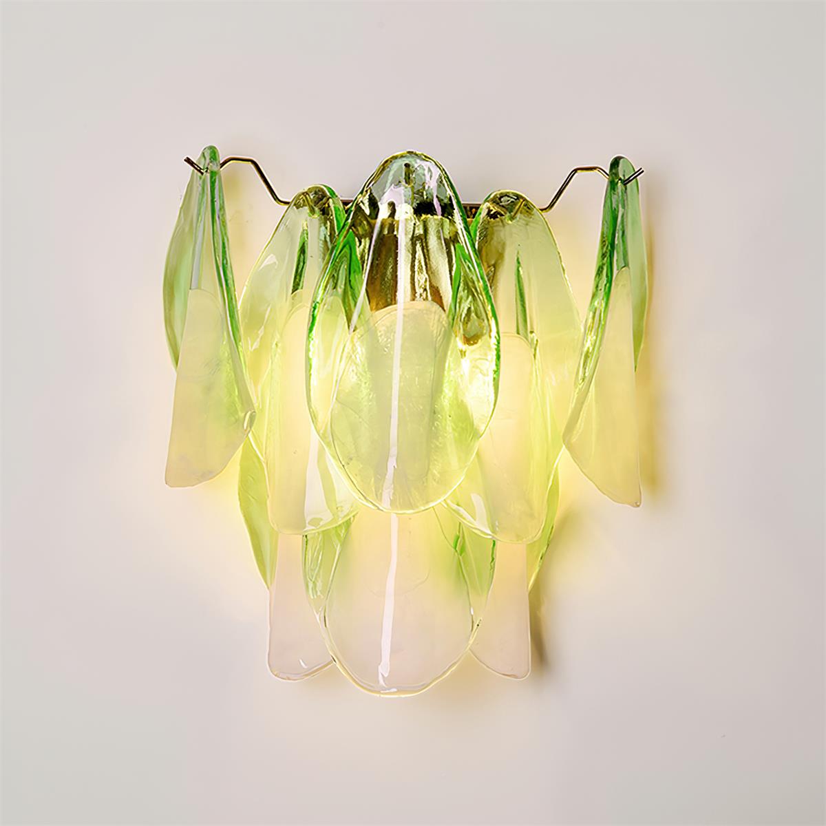 Opheli Petal Glass Wall Lamp