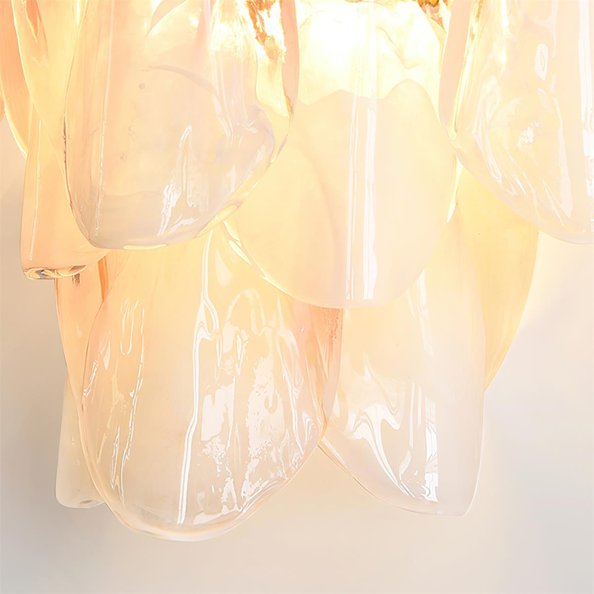Opheli Petal Glass Wall Lamp