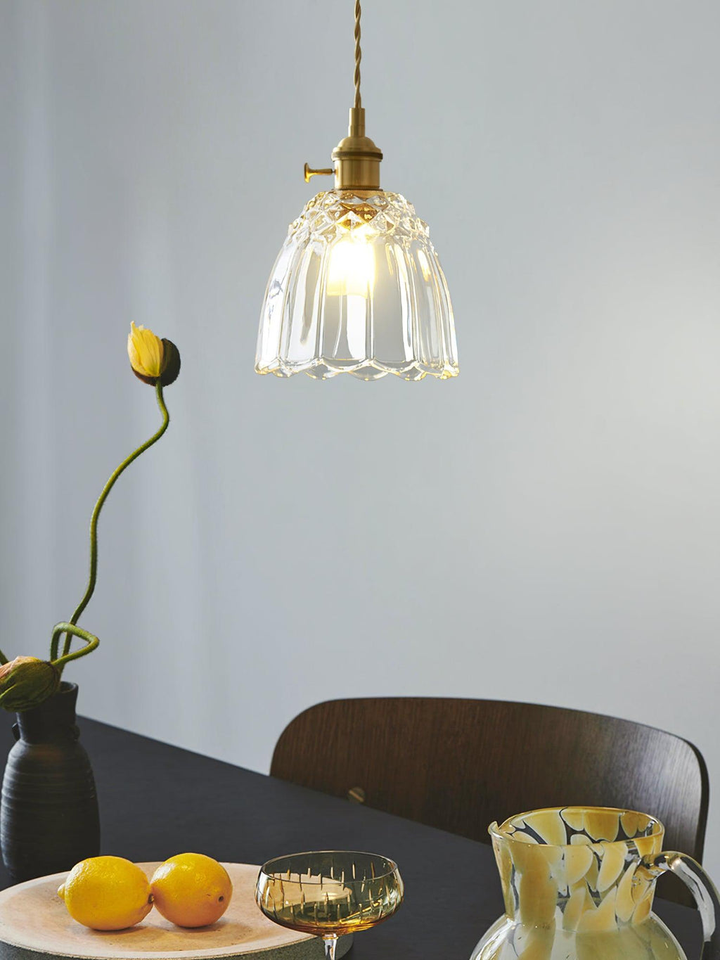 Aeloria Industrial Chic Pendant Light