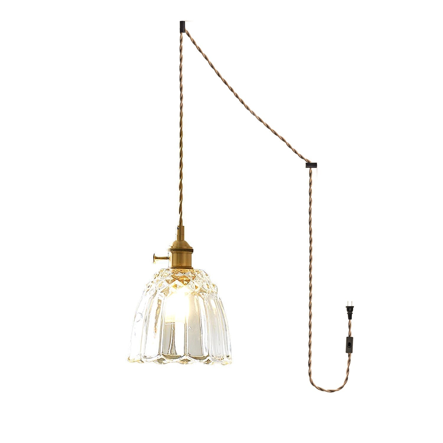 Aeloria Industrial Chic Pendant Light
