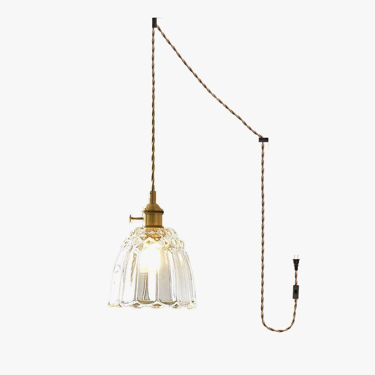 Aeloria Industrial Chic Pendant Light