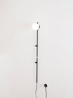 Curaeion Modern Minimalist Plug In Glass Wall Lamp