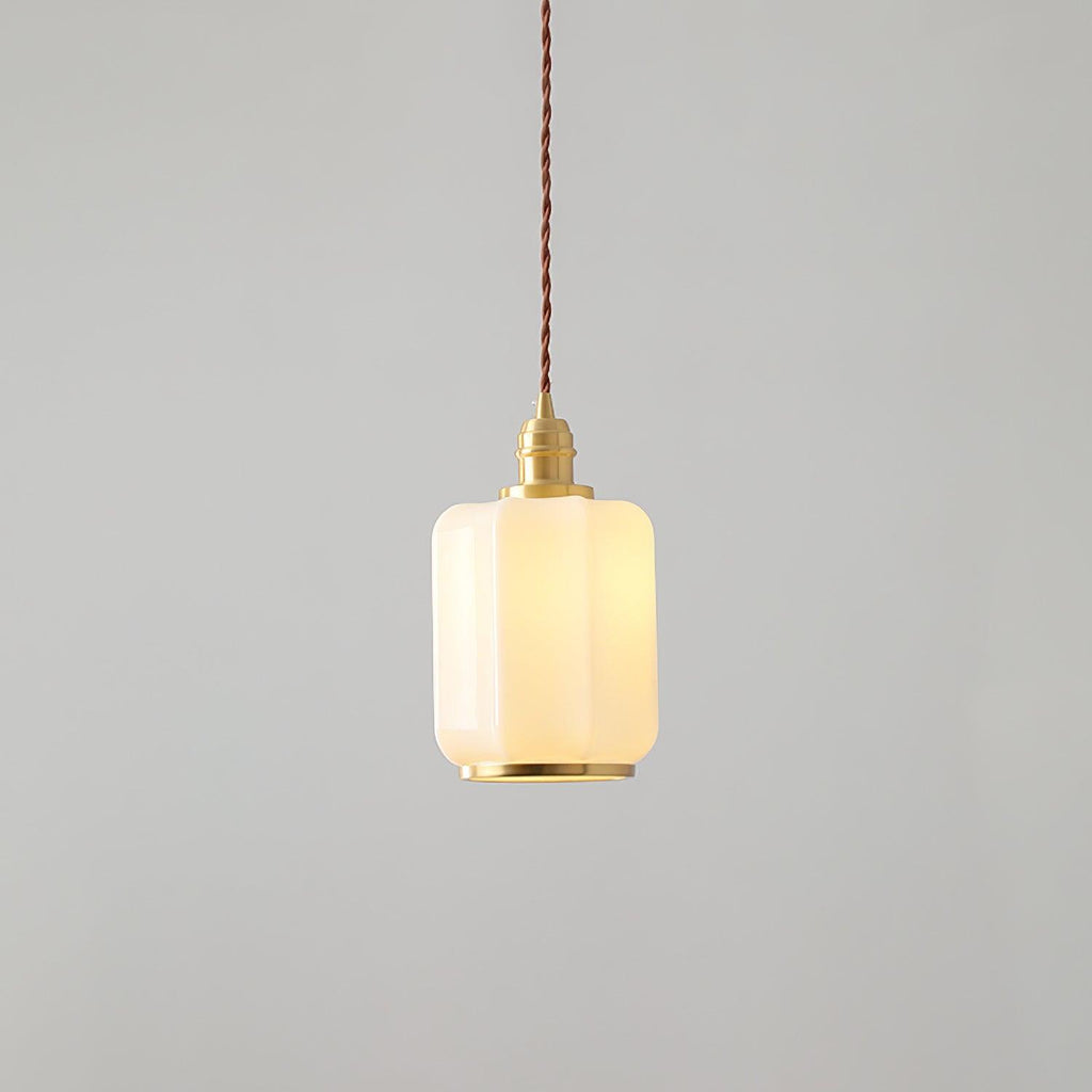 Lume Brass Vintage Pendant Light