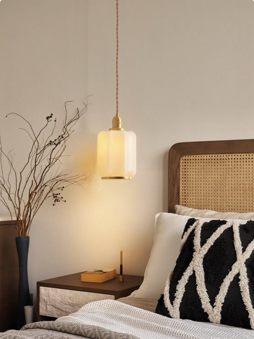 Lume Brass Vintage Pendant Light