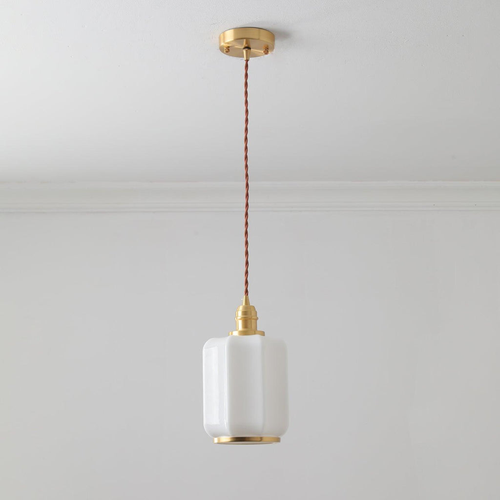 Lume Brass Vintage Pendant Light