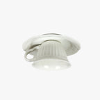 Arisha British Tea Cup Ceramic Flush Mount Ceiling Light Bedroom