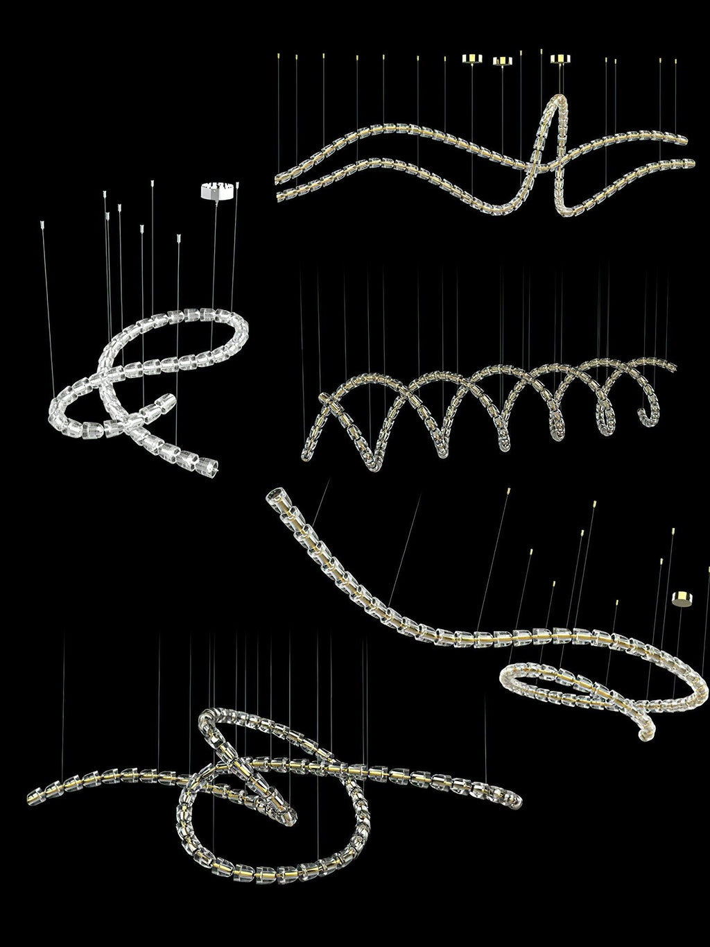 Aurvelis Modern LED Chandelier
