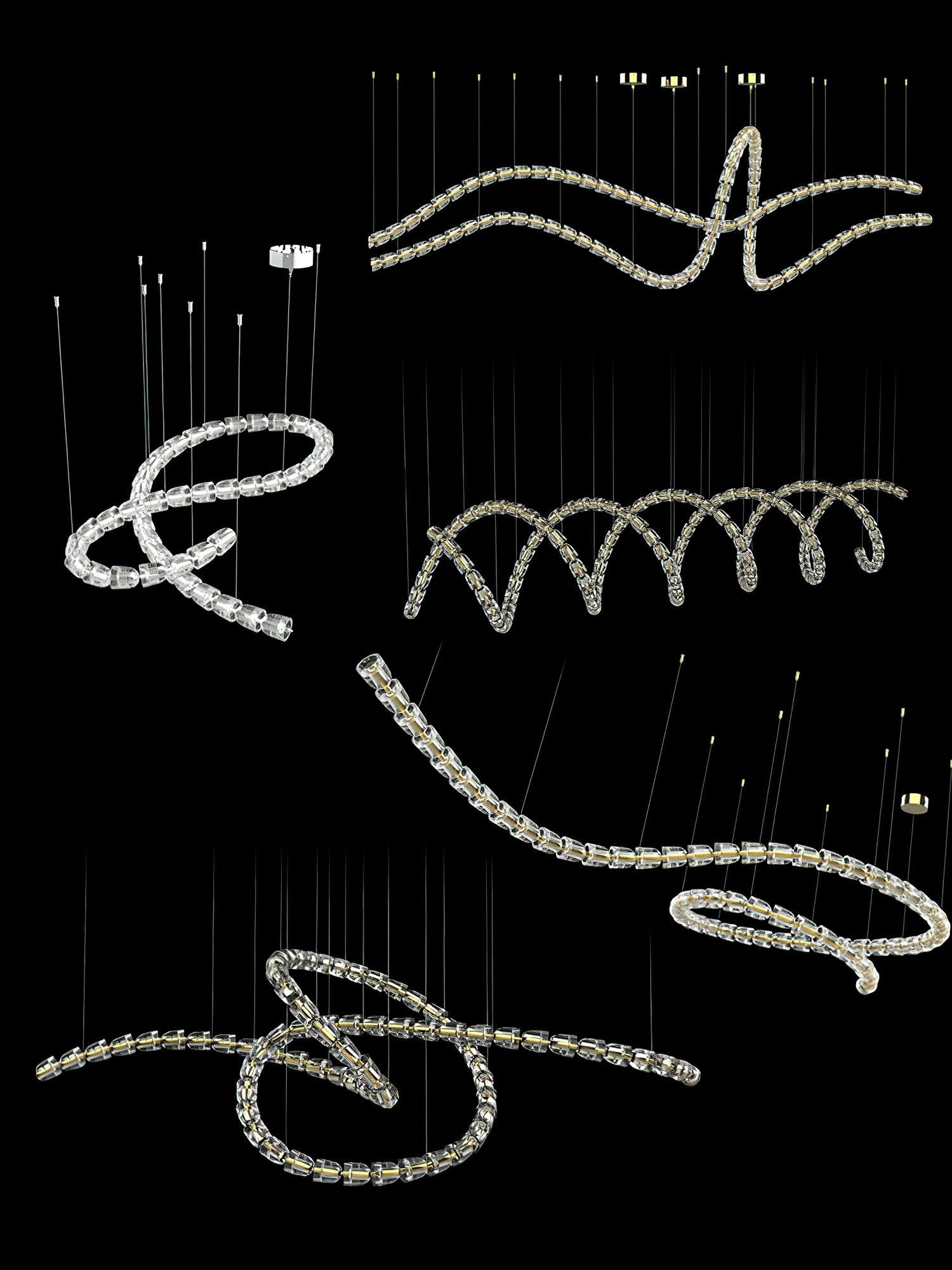Aurvelis Modern LED Chandelier