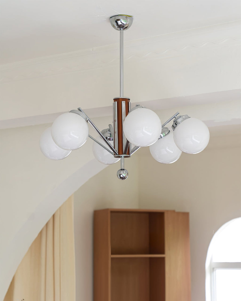Orina  Chandelier Mid-century