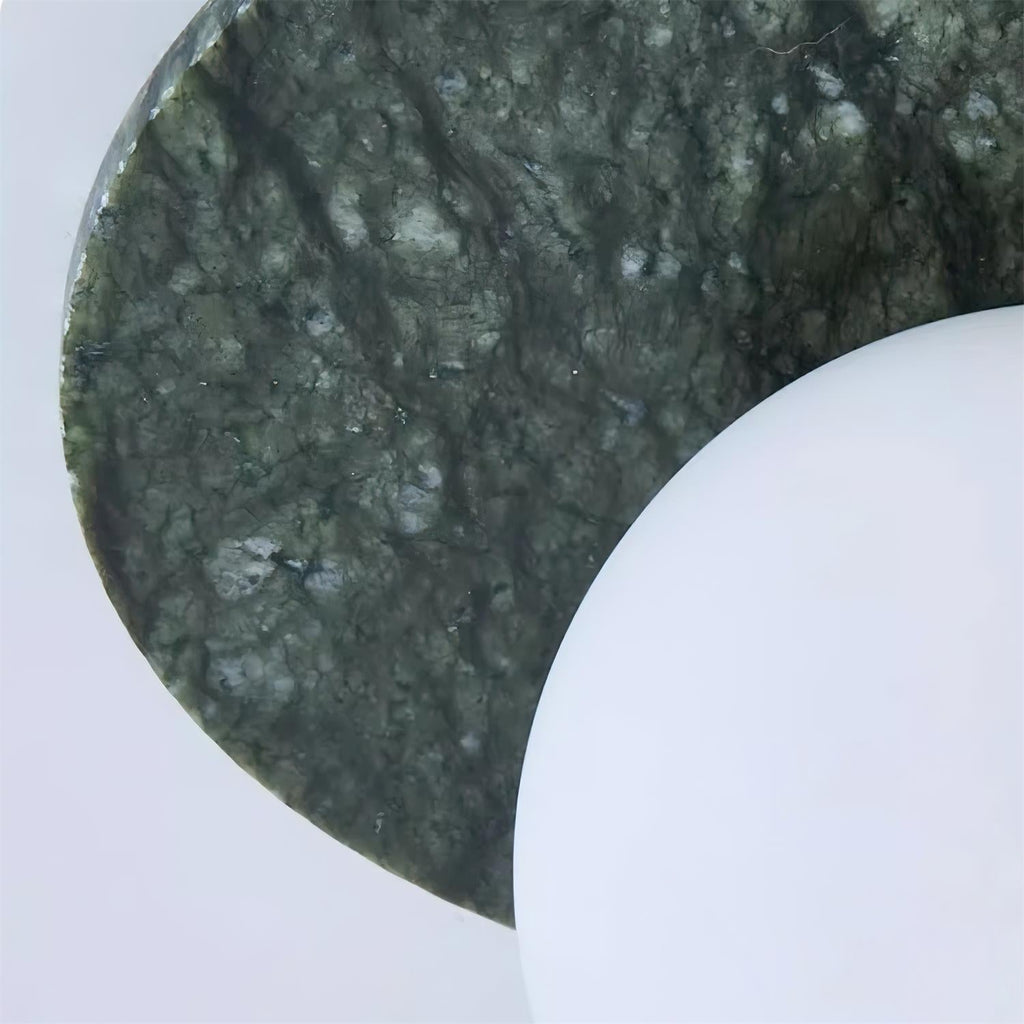 Avi Minimalist Globe Marble Wall Lamp