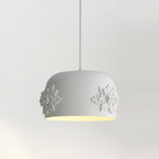 Gaina Pendant Lamp Floral Drum
